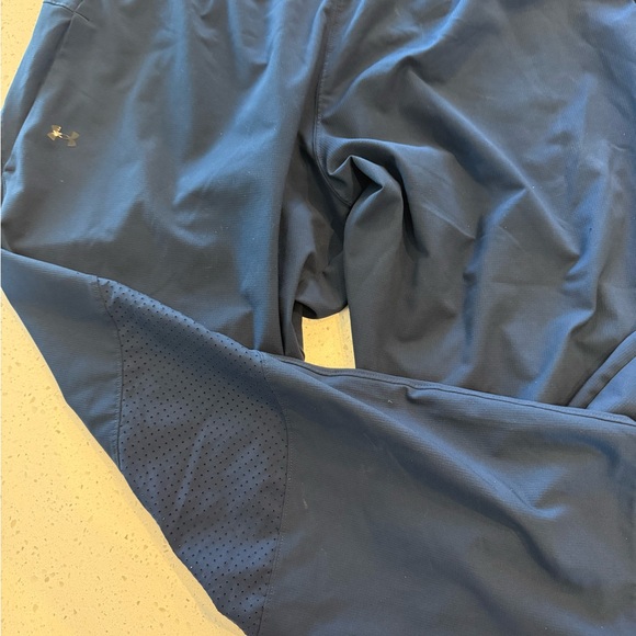 XXL UNDER ARMOUR Blue Tech Capri Loose Sweatpants Women’s Plus Size Activewear S - Picture 9 of 13